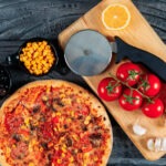 pizza et ingredients